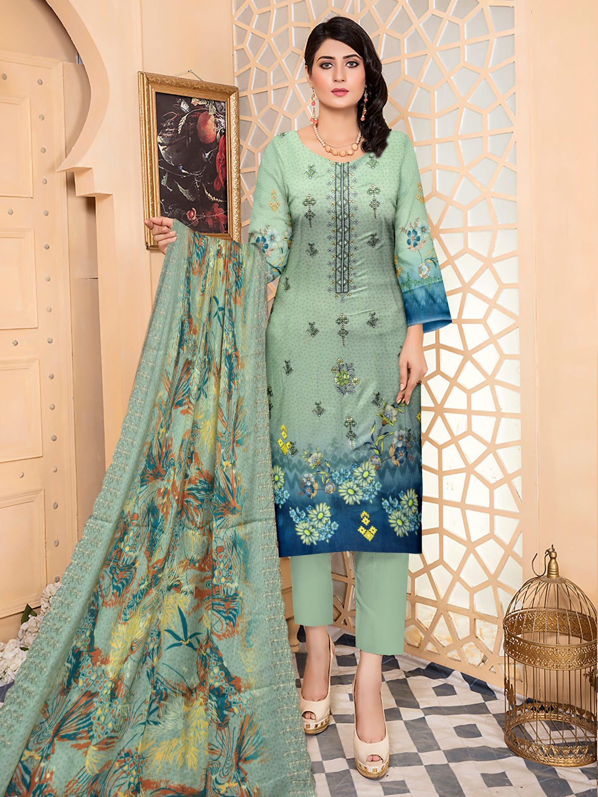 Pattrang Lawn Collection 2025 – Volume 214 - 09