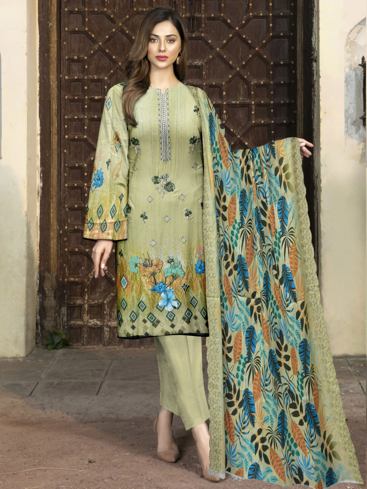 Pattrang Lawn Collection 2025 – Volume 214 - 08